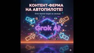 Grok Runs Your Content Farm on Autopilot! Free, 6-Second Videos for Leads.