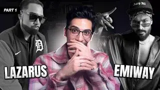 Aww Shii, Here We Go Again | Emiway vs Lazarus | Death Blow & Lazanus (Reaction)