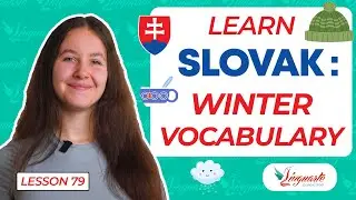 Learn SLOVAK: WINTER Vocabulary.