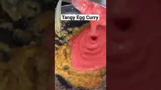 I made a crowd pleasing egg curry #eggs #eggcurry #boiledegg #masala #tangy #curry #curryrecipe