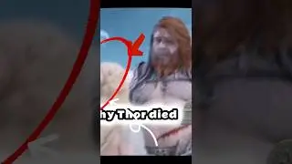 THE TRUTH BEHIND THOR DEATH | GOD OF WAR RAGNAROK #godofwarragnarok #thor #theory #shorts