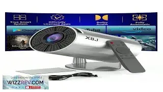 XBJ Newest Mini Home Theater Projector With Wifi And Bluetooth Mini Projector