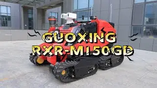 GUOXING RXR-M150GD diesel power 4WD explosion-proof #firefightingrobot #firerescue #firefighting