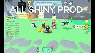 ALL THE SHINY PROD TEAM YEAHHH #roblox #collect all pets