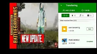 Pubg mobile game send xender (2018)