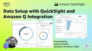 Data Setup with Amazon QuickSight and Amazon Q Integrations