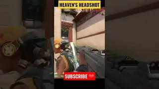 2 KILLED WITH HEADSHOT FROM HEAVEN | #valorant #valorantshorts #headshot #phoneix