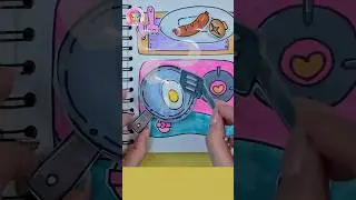 Paper Cooking Toy DIY