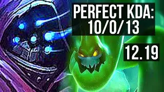 JAX vs ZAC (TOP) | 10/0/13, Rank 6 Jax, 6 solo kills, Legendary | TR Master | 12.19