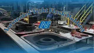 Northern Iron and Machine Osborn Automated Tight Flask Molding Machine for Iron Castings.
