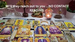 NO CONTACT READING...🥲🥲.WILL THEY REACH OUT TO YOU ☺️😇#tarot #youtube #trending #nocontact #angels