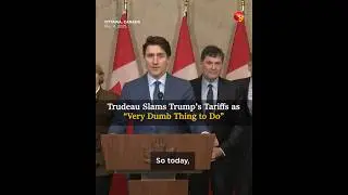 Trudeau Slams Trump&rsquo;s Tariffs as &ldquo;Very Dumb Thing to Do&rdquo;