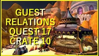WoW Secret Finding Event Guest Relations Quest 17 Crate 10