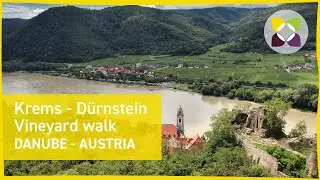 Krems - D&uuml;rnstein (Austria) - Vineyard walk - stunning scenery in the Wachau Valley