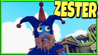 New Fusion! ZESTER (Zeus + Jester) vs Every Faction - TABS Gameplay Unit Creator Update