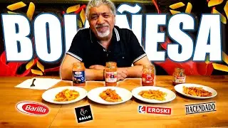 ¿Cuál es la MEJOR SALSA BOLOÑESA del SUPERMERCADO? | Pino Prestanizzi