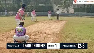 THANE THUNDERS vs DOMBIVALI DYNAMOS | IFCR DIST. 3142 - LATE RTN. AJAY JOSHI MEMORIAL CUP 2021-22