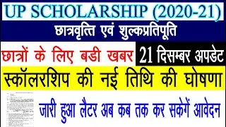up b.ed scholarship form new date 2020 | up bed direct admission scholarship | bed scholarship 2020