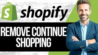 Как удалить кнопку &laquo;Продолжить покупки&raquo; на Shopify