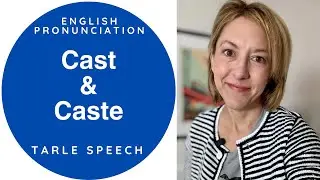 Learn to Pronounce CAST & CASTE - American English Homophone Pronunciation #learnenglish