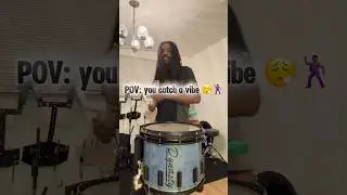 No click. Just feel. 🥁 #drumming #marchingsnare #groove #drums #cover #drums