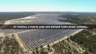 Repurposing a disused gold mine with a pumped storage hydroelectric power plant