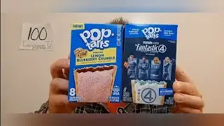 2 NEW Pop Tart Reviews - Tcheeseburger TwR #280-#281 - OFFSHOOT...BLUE RASPBERRY AND BLUEBERRY CRUMB