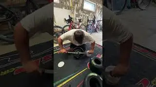 MONTAGE des PNEUS pour mon KART de COMP&Eacute;TITION ! Vega XH4 a  50&euro;