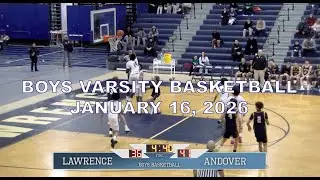 Boys Varsity Basketball vs Andover January 16, 2026