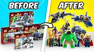 Я собрал все наборы LEGO Avengers 2012 года.