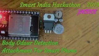 Body Odour Detection attachment for smart phone