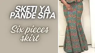 JINSI YA KUKATA SKETI YA PANDE SITA KWA NJIA RAHISI/HOW TO DRAFT SIX PIECES SKIRT
