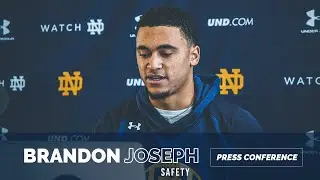 Safety Brandon Joseph on Transfer, Adjusting to Notre Dame & Marcus Freeman