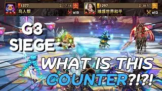 G3 SIEGE : 鸟人帮 / 維護世界和平 - How To Bruiser Counter This OP Morris Chilling Agrius META - Summoners War
