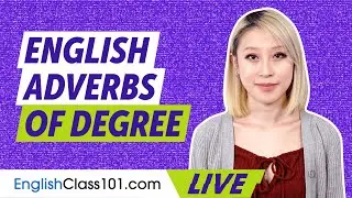 Learn English Adverbs of Degree | Basic English Grammar