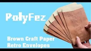 Brown Craft Paper Retro Envelopes Review