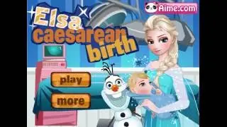 Weird Frozen Game: Elsa Caesarean Birth