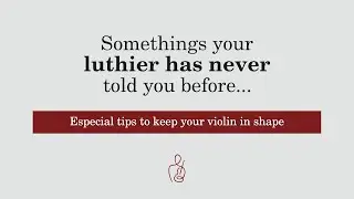 Violin Care Tips by Mio Cannone Violini