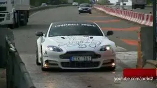 Gumball 3000 - Mansory Aston Martin V8 Vantage Sound! - 1080p HD