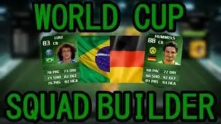 BRAZIL VS GERMANY WORLD CUP SQUAD BUILDER w/IMOTM LUIZ & IMOTM HUMMELS | FIFA 14 ULTIMATE TEAM |