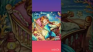 Sleeping Little Mermaid | Color Oasis - Paint By Number