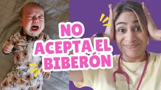 🍼¿TU BEBÉ NO ACEPTA el BIBERÓN?❌️Tips para ofrecer leche en diferido