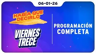 ELTRECE PRENDE DESDE PINAMAR - PROGRAMACI&Oacute;N COMPLETA DEL 06/01/26