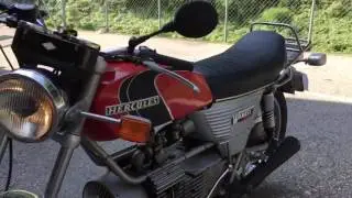 Hercules W2000 custom exhaust sound check
