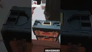 Plastic Iron Tools Box. #construction #workshophack