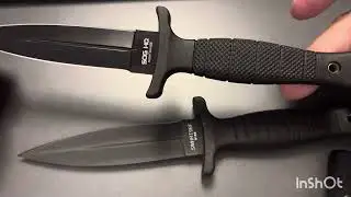 SOG Nightshade HQ Boot Knife and Smith and Wesson H.R.T. Boot Knife