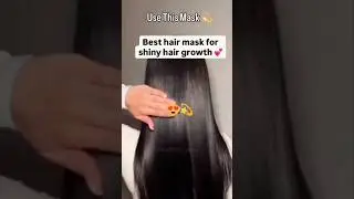 Fast Hair Growth silky smooth hair at home केस झटपट वाढण्यासाठी घरगुती उपाय 100% फायदेशीर आहे#shorts