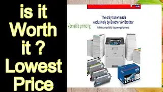 Brother HL-L3220CDW Color Laser Printer Features - Important Information