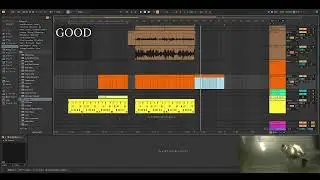 【作業】少しだけ。作曲の前半は苦手