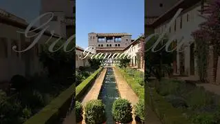 🖋️This detail is IMMACULATE 🤯Alhambra Generalife in Granada Spain 🇪🇸 #andalucia #spain #granada